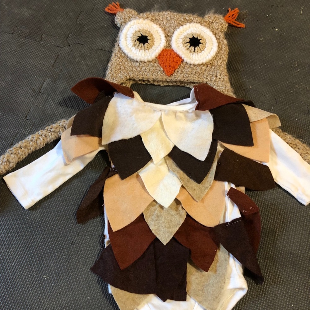 6-12 month owl costume